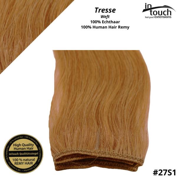 Tressen-Extensions 55cm Farbe 27S1